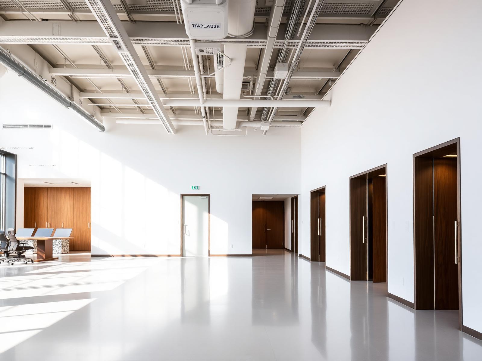 Completed office interior finished by KTC